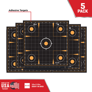 EZ-Aim 1531410 Splash ReactiveSight-In Grid Impact Enhancement Adhesive Black / Orange 10 Pack EZ-Aim 1531410 Splash ReactiveSight-In Grid Impact Enhancement Adhesive Black / Orange 10 Pack