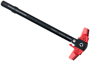 Strike Industries ARTBCH223BKRED T-Bone Charging Handle .223/5.56x45mm Nato Red Polymer Handles Aluminum Shaft for AR-15 Strike Industries ARTBCH223BKRED T-Bone Charging Handle .223/5.56x45mm Nato Red Polymer Handles Aluminum Shaft for AR-15