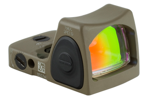 Trijicon RMR Type 2 Adjustable LED Sight Flat Dark Earth, 3.25 MOA Red Dot, No Mount Trijicon RMR Type 2 Adjustable LED Sight Flat Dark Earth, 3.25 MOA Red Dot, No Mount