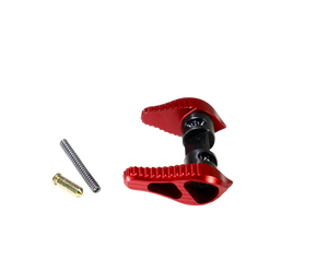 Timber Creek Outdoors AMBISSR Safety Selector 45/90 Degree AR Platform Red Anodized Aluminum Ambidextrous Timber Creek Outdoors AMBISSR Safety Selector 45/90 Degree AR Platform Red Anodized Aluminum Ambidextrous
