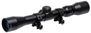Truglo 3-9x32 Trushot Riflescope Matte, Duplex, w/ 3/8" Rings Truglo 3-9x32 Trushot Riflescope Matte, Duplex, w/ 3/8" Rings