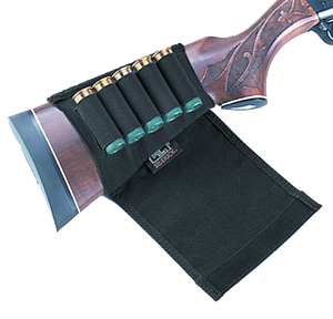 Uncle Mike's 88492 Buttstock Shell Holdermade of Nylon with Black Finish,Flap & Sewn-On Elastic Loops Holds up to 5rds for Shotguns Uncle Mike's 88492 Buttstock Shell Holdermade of Nylon with Black Finish,Flap & Sewn-On Elastic Loops Holds up to 5rds for Shotguns