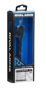 Rival Arms Barrel Glock 17 Gen 3, 4 9mm Luger Spiral Fluted Stainless Steel Rival Arms Barrel Glock 17 Gen 3, 4 9mm Luger Spiral Fluted Stainless Steel