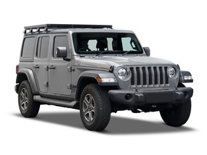 Jeep Wrangler JL 4 Door (2018-Current) Slimline II 1/2 Roof Rack Kit Jeep Wrangler JL 4 Door (2018-Current) Slimline II 1/2 Roof Rack Kit