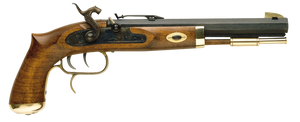 Traditions Trapper Muzzleloading Pistol 50 Caliber Percussion 9.75" Blued Barrel Select Hardwood Stock Traditions Trapper Muzzleloading Pistol 50 Caliber Percussion 9.75" Blued Barrel Select Hardwood Stock