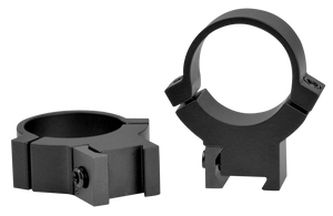 Warne .22 Fixed 1" Rings Matte, High, Fits 3/8" & 11mm Dovetail Grooved Receivers Warne .22 Fixed 1" Rings Matte, High, Fits 3/8" & 11mm Dovetail Grooved Receivers