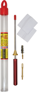 Pro-Shot Pistol Cleaning Kit 357 to 45 Caliber 6-1/2" Stainless 8 x 32 Thread Pro-Shot Pistol Cleaning Kit 357 to 45 Caliber 6-1/2" Stainless 8 x 32 Thread