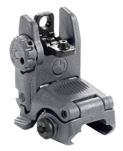 Magpul MAG248-GRY MBUS Sight RearStealth Gray Folding for AR-15, M16 Magpul MAG248-GRY MBUS Sight RearStealth Gray Folding for AR-15, M16