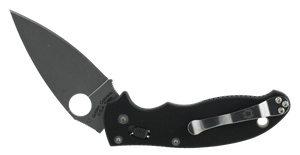 Spyderco C101GP2 Manix 23.37" Folding Drop Point Plain CPM S30V SS Blade Black G10 Handle Includes Pocket Clip Spyderco C101GP2 Manix 23.37" Folding Drop Point Plain CPM S30V SS Blade Black G10 Handle Includes Pocket Clip