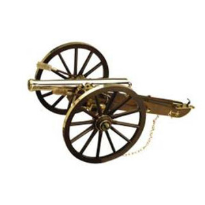 Traditions Napoleon III Black Powder Cannon 69 Caliber 14.5" Gold Barrel Hardwoods Carriage Traditions Napoleon III Black Powder Cannon 69 Caliber 14.5" Gold Barrel Hardwoods Carriage