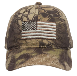 Outdoor Cap 12015918 USA FlagKryptek Highlander Adjustable Snapback OSFA Unstructured