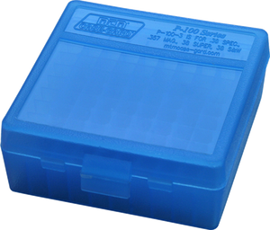 MTM Flip-Top Ammo Box 38 Special, 357 Magnum Plastic MTM Flip-Top Ammo Box 38 Special, 357 Magnum Plastic