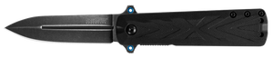 Kershaw 3960 Barstow3" Folding Spear Point Plain Black Oxide Blackwash 8Cr13MoV SS Blade Black Glass-Filled Nylon Handle Includes Pocket Clip Kershaw 3960 Barstow3" Folding Spear Point Plain Black Oxide Blackwash 8Cr13MoV SS Blade Black Glass-Filled Nylon Handle Includes Pocket Clip