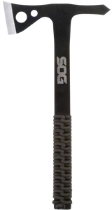SOG Throwing Hawks Tomahawks 1.75" 3Cr13MoV Steel Blades Paracord Handles Black 3PK SOG Throwing Hawks Tomahawks 1.75" 3Cr13MoV Steel Blades Paracord Handles Black 3PK