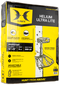 Hawk HWKFPRA Helium Ultra Lite Hang-On Gray Powder-Coating Aluminum 16" W x 10" Hawk HWKFPRA Helium Ultra Lite Hang-On Gray Powder-Coating Aluminum 16" W x 10"