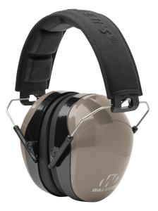 Walker's GWPDCPMFDE Advanced Protection Passive Muff Polymer 26 dB Over the Head Black/Flat Dark Earth Adult
