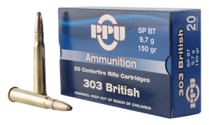 Prvi Partizan Ammunition 303 British 150 Grain Soft Point 20RD Prvi Partizan Ammunition 303 British 150 Grain Soft Point 20RD