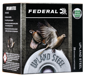 Federal Upland Steel Ammunition 410 Bore 3" 3/8 oz Non-Toxic Steel Shot Federal Upland Steel Ammunition 410 Bore 3" 3/8 oz Non-Toxic Steel Shot