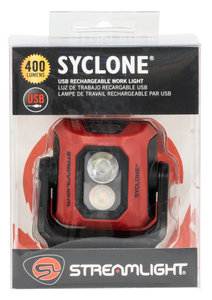 Streamlight Syclone Flashlight LED with Rechargeable Lithium Battery Polymer Red Streamlight Syclone Flashlight LED with Rechargeable Lithium Battery Polymer Red