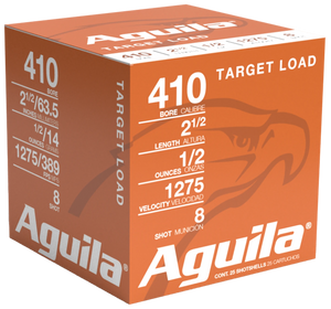 Aguila 1CHB4139 Buckshot High Velocity 410 Gauge 2.50" 1/2 oz 9 Shot 25 Per Box/ 20 Cs