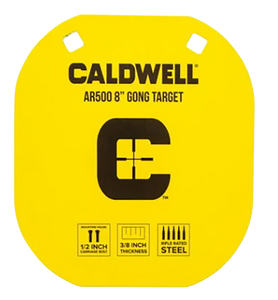 Caldwell Steel Target Gong 3/8" AR500 Steel Caldwell Steel Target Gong 3/8" AR500 Steel