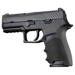 Hogue HandAll Beavertail Grip Sleeve Black, Sig Sauer P320 Compact Hogue HandAll Beavertail Grip Sleeve Black, Sig Sauer P320 Compact
