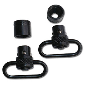 GrovTec Push Button Quick Detach Sling Swivel Set 1" Steel Black GrovTec Push Button Quick Detach Sling Swivel Set 1" Steel Black