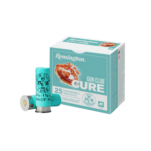 Remington Ammunition R20029 Gun Club Cure 12 Gauge 2.75" 1 1/8 oz 8 Shot 25 Per Box/ 10 Cs Remington Ammunition R20029 Gun Club Cure 12 Gauge 2.75" 1 1/8 oz 8 Shot 25 Per Box/ 10 Cs