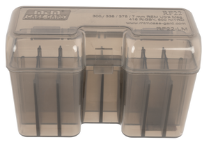 MTM Flip-Top Ammo Box 7mm Remington Magnum, 300 Winchester Magnum, 375 Remington Ultra Magnum 22-Round Plastic MTM Flip-Top Ammo Box 7mm Remington Magnum, 300 Winchester Magnum, 375 Remington Ultra Magnum 22-Round Plastic