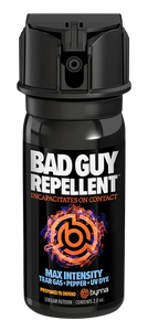 Byrna Technologies BGR02105 BGR Max Capsaicin UV Dye Range 8-15 ft Black Canister 1 Can Byrna Technologies BGR02105 BGR Max Capsaicin UV Dye Range 8-15 ft Black Canister 1 Can