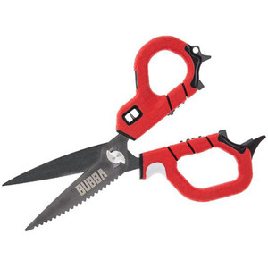 Bubba Shears Medium Polymer Handle Red Bubba Shears Medium Polymer Handle Red