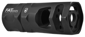 Phase 5 Weapon Systems FATMAN556 FATman Hex Brake Black Parkerized Steel with 1/2"-28 tpi Threads & 3" OAL for 223 Rem, 5.56x45mm NATO AR-Platform Phase 5 Weapon Systems FATMAN556 FATman Hex Brake Black Parkerized Steel with 1/2"-28 tpi Threads & 3" OAL for 223 Rem, 5.56x45mm NATO AR-Platform