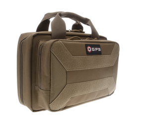 GPS Bags PC15FDE Pistol CaseFlat Dark Earth 600D Polyester with Mag Storage, Lockable Zippers & Cushioned Compartment Holds 1 Handgun GPS Bags PC15FDE Pistol CaseFlat Dark Earth 600D Polyester with Mag Storage, Lockable Zippers & Cushioned Compartment Holds 1 Handgun