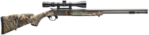 Traditions CR5841104421 NitroFire50 Cal 209 Primer 26" Gray Cerakote Rec/Barrel with VAPR Twist Realtree Edge Synthetic Stock Includes 3-9x40mm Scope Traditions CR5841104421 NitroFire50 Cal 209 Primer 26" Gray Cerakote Rec/Barrel with VAPR Twist Realtree Edge Synthetic Stock Includes 3-9x40mm Scope