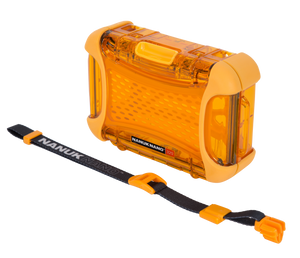 Nanuk 3200003 Nano 320 Water-Resistant Orange Polycarbonate Material with PowerClaw Latches 5.90" L x 3.30" W x 1.50" H Interior Dimensions Includes Carry Strap Nanuk 3200003 Nano 320 Water-Resistant Orange Polycarbonate Material with PowerClaw Latches 5.90" L x 3.30" W x 1.50" H Interior Dimensions Includes Carry Strap