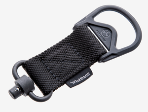Magpul MAG517-BLK MS1/MS3 QD Sling Adapter made of Steel with Maganese Phosphate Black Finish, Polymer Hardware, Nylon 1.25" Webbing & Two to One-Point Design for AR-15, M4, M16, AK-Platform & AKM Magpul MAG517-BLK MS1/MS3 QD Sling Adapter made of Steel with Maganese Phosphate Black Finish, Polymer Hardware, Nylon 1.25" Webbing & Two to One-Point Design for AR-15, M4, M16, AK-Platform & AKM