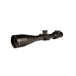 Trijicon 4-24x50 AccuPoint 30mm Rifle Scope Satin Black, Triangle Post (Red), Side Focus Trijicon 4-24x50 AccuPoint 30mm Rifle Scope Satin Black, Triangle Post (Red), Side Focus