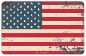 TekMat TEKR17USFLAG01 Red/White/Blue Rubber 17" Long 11" x 17" American Flag Illustration TekMat TEKR17USFLAG01 Red/White/Blue Rubber 17" Long 11" x 17" American Flag Illustration