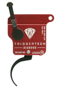 TriggerTech Black Diamond Trigger Remington 700 Clones Single Stage with Safety Black