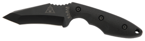 Ka-Bar 2486 TDI Hell Fire 3.56" Fixed Recurve Tanto Plain 1095 Cro-Van Blade Black Ultramid Handle Ka-Bar 2486 TDI Hell Fire 3.56" Fixed Recurve Tanto Plain 1095 Cro-Van Blade Black Ultramid Handle