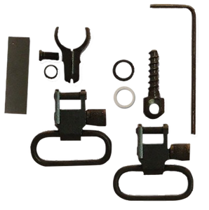 GrovTec US Inc GTSW46 Barrel Band Swivel Set Shotgun 1" Black Steel GrovTec US Inc GTSW46 Barrel Band Swivel Set Shotgun 1" Black Steel