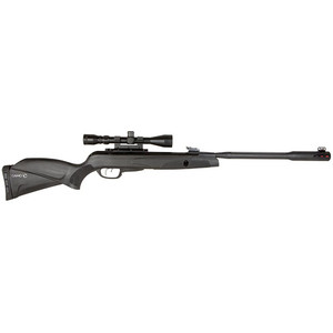 Gamo Whisper Fusion Mach 1 .22 Combo Air Rifle Black, 1rd, 20.5" Barrel, 3-9x40 Scope