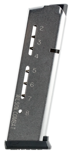 Wilson Combat Elite Tactical Magazine ETM with Base Pad 1911 Government, Commander 45 ACP 8-Round Wilson Combat Elite Tactical Magazine ETM with Base Pad 1911 Government, Commander 45 ACP 8-Round