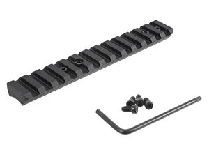 Ruger 90674 American Rimfire Rifle Picatinny Rail Black Hardcoat Anodized Ruger 90674 American Rimfire Rifle Picatinny Rail Black Hardcoat Anodized
