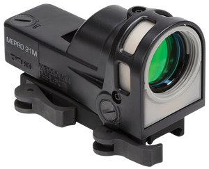 Meprolight 1x30 Mepro M21 Self-Illuminated Reflex Sight Black, 5.5 MOA Dot (Amber), Picatinny Adaptor Meprolight 1x30 Mepro M21 Self-Illuminated Reflex Sight Black, 5.5 MOA Dot (Amber), Picatinny Adaptor