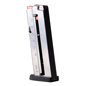 Smith & Wesson Magazine S&W M&P9 Shield EZ 9mm Luger 8-Round Stainless Steel Smith & Wesson Magazine S&W M&P9 Shield EZ 9mm Luger 8-Round Stainless Steel