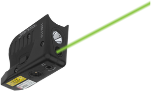 Nightstick TSM11G TSM-11G Weapon Light w/Laser Fits Glock 42/43/43X/48 For Handgun 150 Lumens Output White LED Light/Green Laser 104 Meters Beam Black Polymer Nightstick TSM11G TSM-11G Weapon Light w/Laser Fits Glock 42/43/43X/48 For Handgun 150 Lumens Output White LED Light/Green Laser 104 Meters Beam Black Polymer
