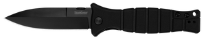 Kershaw 3425 XCOM3.60" Folding Spear Point Plain Black Oxide 8Cr13MoV SS Blade Black Glass-Filled Nylon Handle Includes Pocket Clip Kershaw 3425 XCOM3.60" Folding Spear Point Plain Black Oxide 8Cr13MoV SS Blade Black Glass-Filled Nylon Handle Includes Pocket Clip