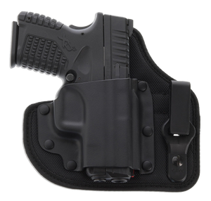 Galco QTC218B QuickTuk Cloud IWB Black Kydex/Nylon UniClip Fits 1911 3"-3.50" Right Hand Galco QTC218B QuickTuk Cloud IWB Black Kydex/Nylon UniClip Fits 1911 3"-3.50" Right Hand