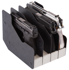 BenchMaster BMWRM14 WeaponRac Four Pistol Universal Handgun Metal Black BenchMaster BMWRM14 WeaponRac Four Pistol Universal Handgun Metal Black